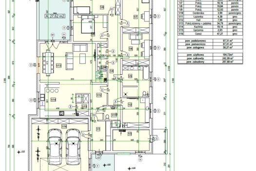 Parterowy dom na Brzezinach przy lesie
