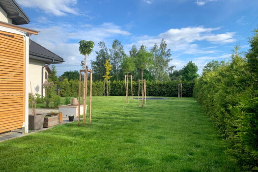 Nowoczesny dom w Stanisławowie Pierwszym