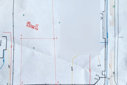 Klimatyczna działka na Choszczówce