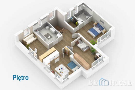 Nowoczesny bliźniak w okolicy ul. Hemara