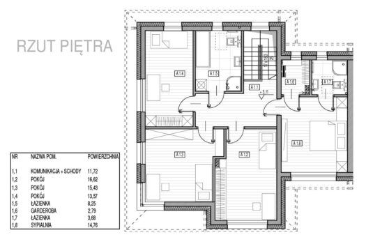 Nowoczesny bliźniak w okolicy ul. Hemara