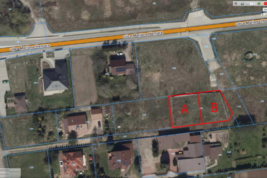 Nowoczesny bliźniak w okolicy ul. Hemara