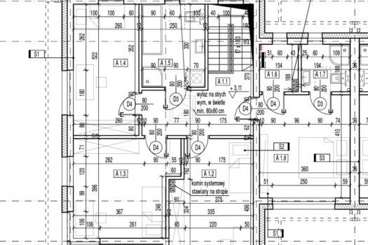 Nowoczesny bliźniak w okolicy ul. Hemara