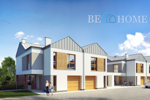 Nowoczesny bliźniak na Zielonej Białołęce